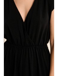 Maxi dress with elasticated waist