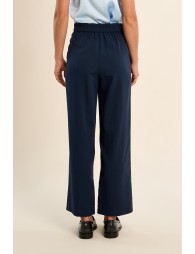 Pantalon droit, taille haute