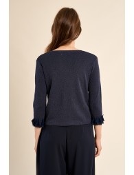 Cardigan ouvert, fantaisie