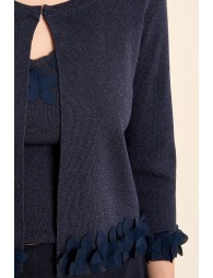 Cardigan ouvert, fantaisie