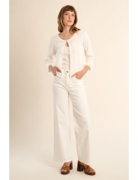 Cardigan ouvert, fantaisie