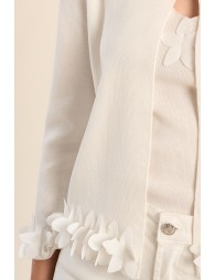 Cardigan ouvert, fantaisie