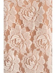 Cárdigan de mujer de media manga, con encaje.