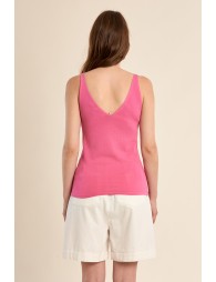 Knitted tank top