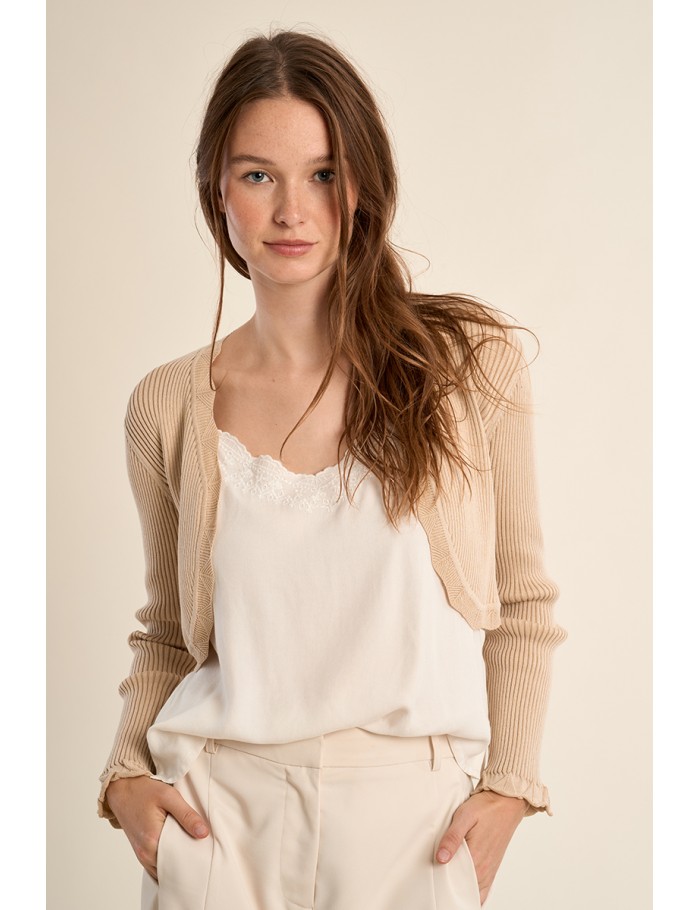 Basic knit bolero