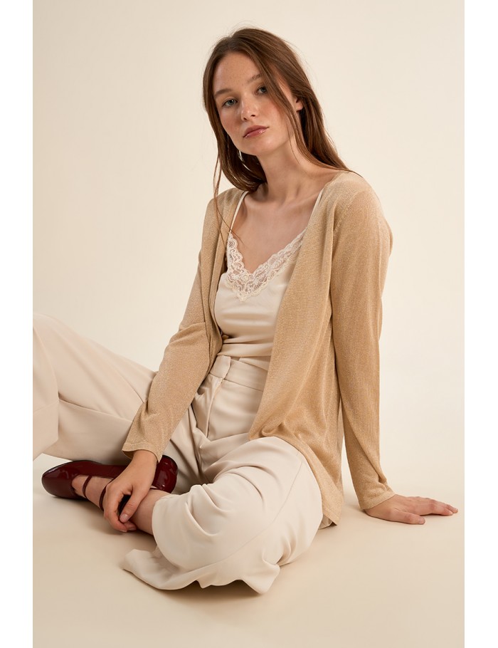 Cardigan ouvert