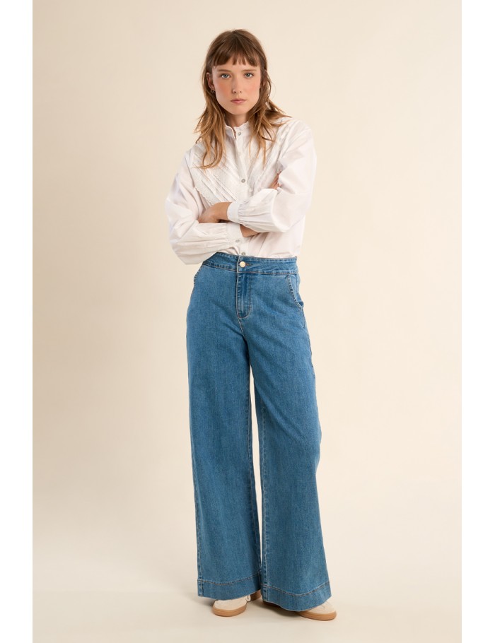 Wide jeans