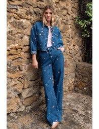 Jean large fantaisie