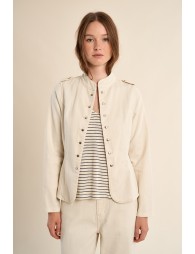 Veste en denim, officier