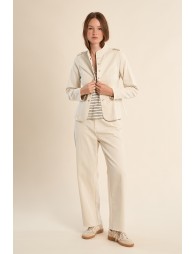 Veste en denim, officier