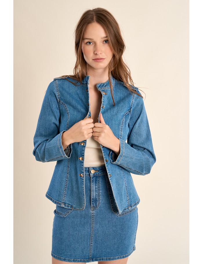 Denim jacket, officer