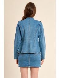 Denim jacket, officer
