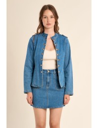 Veste en denim, officier