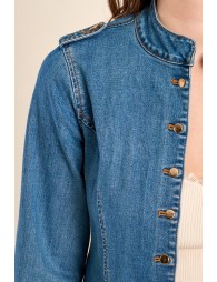 Denim jacket, officer