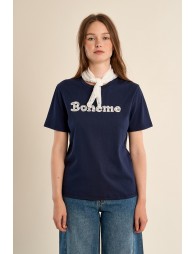 "T-shirt ""Bohème"" avec bandana "