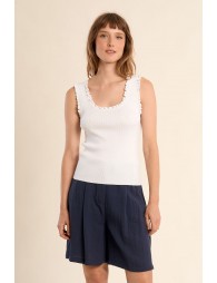 Ribbed tank top