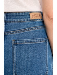 Jean taille haute et large