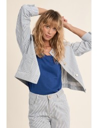 Veste rayée