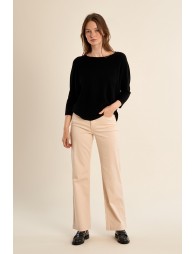 Fine knit sweater, basic