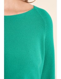 Jersey de mujer de manga larga, corte amplio.