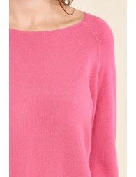 Jersey de mujer de manga larga, corte amplio.