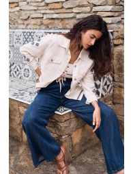 Baggy drawstring jeans