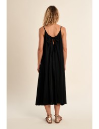 Long dress, open back