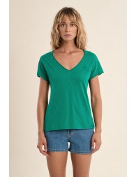 T-shirt col V
