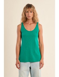 Basic terry cloth tank top