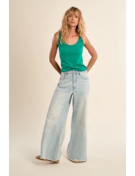 Basic terry cloth tank top