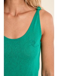Basic terry cloth tank top