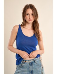 Basic terry cloth tank top