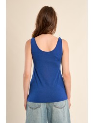 Basic terry cloth tank top