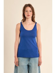Basic terry cloth tank top