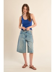 Basic terry cloth tank top