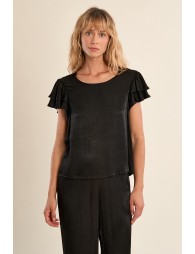 Short-sleeved top