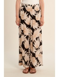 Pantalón de mujer largo, con estampado.