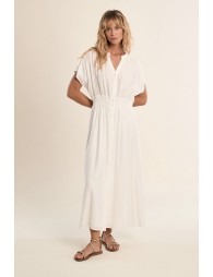 Robe longue, chemise