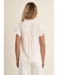 Ruffle blouse top