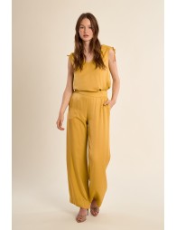 Flowing straight trousers