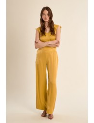 Pantalon droit fluide