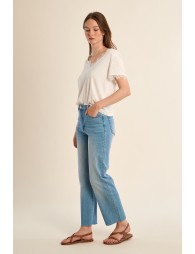 Basic T-shirt, lace detail