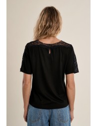 Openwork T-shirt