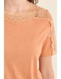 Openwork T-shirt