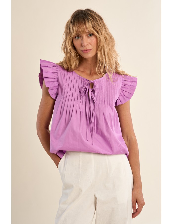 Cotton blouse, babydoll