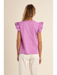 Chemisier en coton, babydoll