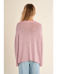 Pull en maille, col rond