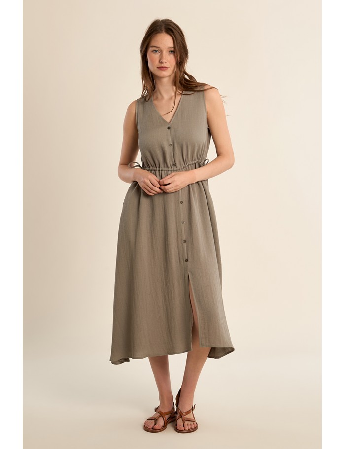 Robe longue, décontractée