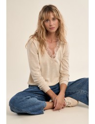 Maille fine, manches longues