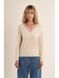 Maille fine, manches longues